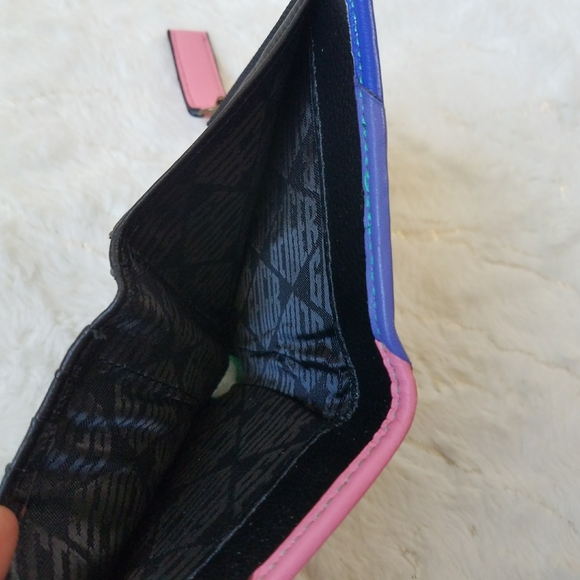 Kurt Geiger Rainbow Leather Small Wallet - Picture 6 of 9